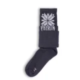 Turistické ponožky PHERUN Decent Black Retro · záber 1