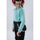 Dívčí lyžařská fleece mikina AUTHORITY KIDS F-LAURA_mint · záber 4