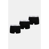 Pánské boxerky CALVIN KLEIN 3 Pack Trunks Icon Cotton Stretch turf logo split stripe srout green · záber 3