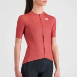 Dámský cyklistický dres s krátkým rukávem SPORTFUL Checkmate w jersey, pompelmo mauve · záber 4