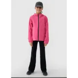 Dívčí tréninková softshellová bunda s kapucí 4F JUNIOR SOFTSHELL JACKET-JWSS25TSOFF305-54S-PINK · záber 2