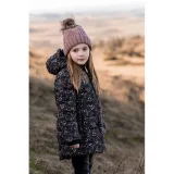Dívčí zimní čepice COLOR KIDS Hat W. Detachable Fake Fur, burlwood · záber 3