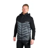 Pánská turistická vesta s kapucí NORTHFINDER JEDRICK-811darkblueblack · záber 2