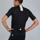 Pánský cyklistický dres s krátkým rukávem SPORTFUL Strike short sleeve jersey, black white · záber 5