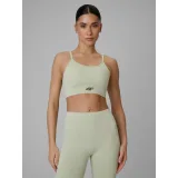 Dámská sportovní tréninková podprsenka 4F SPORT BRA F203-42A LIGHT GREEN ALLOVER · záber 2