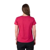 Dámské turistické tričko s krátkým rukávem NORTHFINDER GRACIANA-510cherry · záber 5