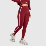Dámské legíny Iron Aesthetics Define, bordové · záber 2