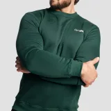 GymBeam Mikina Basic Jumper Pine - Velikost: S | Barva: zelená | Hmotnost: 0,382 kg | Balení: 25 · záber 2