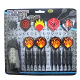 Šipky MASTER Black Plated Brass 12ks - softip 18g set · záber 1
