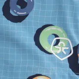 Plavky COLOR KIDS Swim Shorts, AOP-7452-River Blue · záber 3