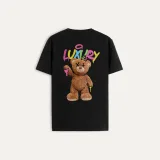 Tričko, Barva Bílá, s Potiskem Luxurious Teddy · záber 1