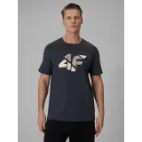 Pánské tričko s krátkým rukávem 4F TSHIRT M2667-22S-ANTHRACITE · záber 2
