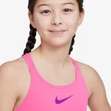 Dívčí plavecké jednodílné plavky NIKE SWIM ESSENTIAL HYPER PINK-HYPER PINK · záber 4