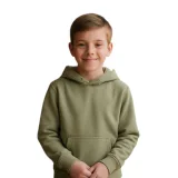 Chlapecká zateplená mikina s kapucí 4F JUNIOR SWEATSHIRT M1945-4FJWAW25TSWSM1945-42S-LIGHT GREEN · záber 1