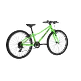 Juniorské horské kolo AMULET 24 Fun SH, green black - Barva: čierna · záber 4