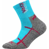 Dívčí turistické ponožky VOXX 3 PACK-Wallík-Pink Blue · záber 4