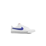 Chlapecká vycházková obuv NIKE Court Legacy white black game royal · záber 3