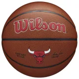 Wilson NBA Team Composite Chicago Bulls - Velikost: 7 | Barva: hnedá · záber 1