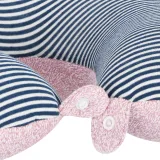 Cestovní polštář pro děti SPOKEY CUDDLY 2v1 Kids travel pillow a plyšová hračka v jednom, hrošík · záber 5
