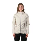 Dámská turistická softshellová bunda s kapucí NORTHFINDER DESTINEY-529creamwhite - Pohlavie: Dámské · záber 1