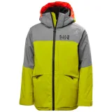 Helly Hansen Summit, lyžařská bunda junior, žlutozelená · záber 1