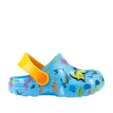 Chlapecké kroksy (rekreační obuv) COQUI Little Frog light blue light orange · záber 2