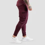 GymBeam Tepláky TRN Eggplant - Velikost: S | Barva: červená | Hmotnost: 0,53 kg | Balení: 40 · záber 5