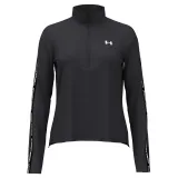 Dámská tréninková mikina s 1 2 zipem UNDER ARMOUR UA Tech WM Tape Half Zip-BLK · záber 2