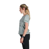 Dámské turistické tričko s krátkým rukávem NORTHFINDER CANDICE-333lightgreen · záber 2
