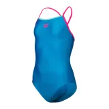 Dívčí plavecké jednodílné plavky ARENA GIRLS SWIMSUIT LIGHT DROP SOLID · záber 1