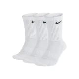 Ponožky NIKE 3 PACK-Everyday Cushion Crew-WHITE · záber 7