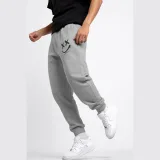 Tepláky Jogger , Barva Modrá, s Potiskem Graffiti Smiley · záber 8