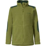 Vaude Kids Caprea Fleece Jacket II, fleecová bunda, zelená · záber 1