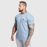 Pánské tričko Iron Aesthetics Blackout, modré · záber 5