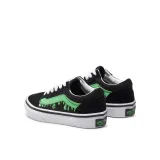 Chlapecká vycházková obuv VANS UY Old Skool (Suede Canvas) glow slime black green · záber 5