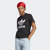 Dámské tričko s krátkým rukávem ADIDAS ORIGINALS TREFOIL TEE-BLACK · záber 2