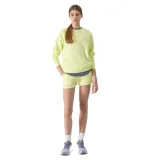 Dívčí teplákové kraťasy 4F JUNIOR SHORTS CAS-4FJWSS24TSHOF280-72S-LEMON · záber 4