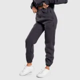 Dámské oversized tepláky Iron Aesthetics Simone, šedé · záber 3