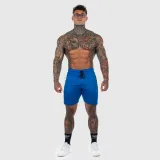 Sportovní šortky Iron Aesthetics Lightning, modré · záber 5