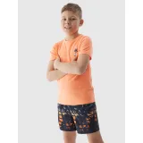 Chlapecké plavky 4F JUNIOR BOARD SHORTS-4FJWSS24UBDSM067-96S-MULTICOLOUR 6 · záber 4