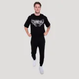 GymBeam Tričko Thorn Black - Velikost: S | Barva: čierna | Hmotnost: 0,2475 kg | Balení: 85 · záber 5