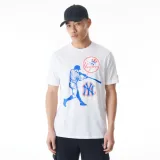 Tričko s krátkým rukávem NEW ERA MLB Player graphic table tee NEYYAN · záber 1