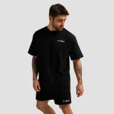 GymBeam Tričko Oversized Limitless Black - Velikost: XXL | Barva: čierna | Hmotnost: 0,26 kg | Balení: 75 · záber 3