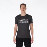 Dámské turistické tričko s krátkým rukávem NORTHFINDER MINNIE-274-black · záber 3