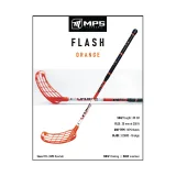 Florbalová hokejka MPS FLASH Orange JR L · záber 4