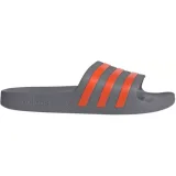 Pánské pantofle (plážová obuv) ADIDAS Adilette Aqua M grey three impact orange grey three · záber 1