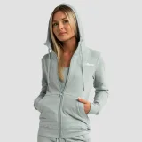 GymBeam Dámská mikina se zipem Limitless Eucalypt - Velikost: XL | Barva: zelená | Pohlavie: Dámské | Hmotnost: 0,53 kg | Balení: 36 · záber 1