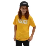 Chlapecké tričko s krátkým rukávem VANS BY CLASSIC BOYS-OLD GOLD-WHITE · záber 1