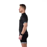 Pánský cyklistický dres s krátkým rukávem NORTHFINDER GERARDO Black 273 · záber 2
