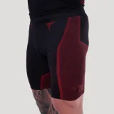 GymBeam Bezešvé šortky OG1 Black/Red - Velikost: S | Barva: čierna | Hmotnost: 0,14 kg | Balení: 118 · záber 2